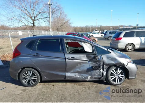 2019 Honda Fit Ex z USA, uszkodzony, nr VIN 3HGGK5H84KM745741